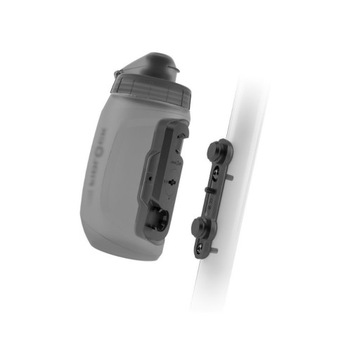 Bidon Fidlock TWIST 450 czarny transp. miękki z łącznikiem + baza BIKE