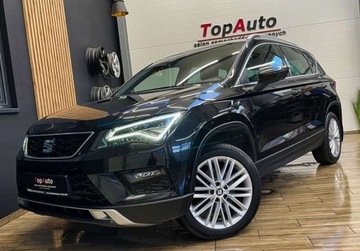 Seat Ateca SUV 1.4 EcoTSI 150KM 2018 Seat Ateca 1.4TSI 150km DSG Xcellence GWARANCJA bezwypadkowyzarejestrowana