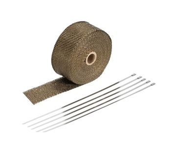 TAŚMA TERMICZNA DO WYDECHU NA TŁUMIK BANDAŻ 10m