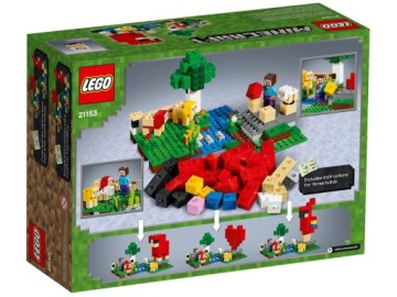 LEGO 21153 Minecraft - Овцеводство - Стив - крашеная овца