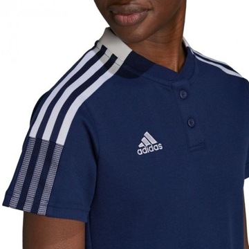 Koszulka damska adidas Tiro 21 Polo W granatowa GK9674 S