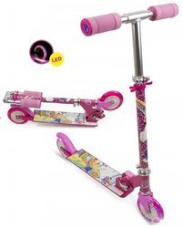 BARBIE DREAMTOPIA HULAJNOGA DWUKOŁOWA 2-KOŁA LED