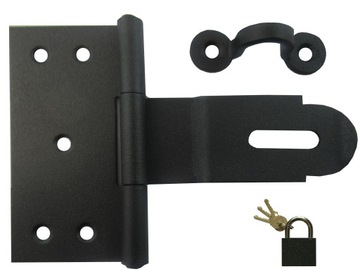 WRZECIĄDZ ZAMKNIĘCIE DRZWI 80X40x70 CZARNY KŁÓDKA