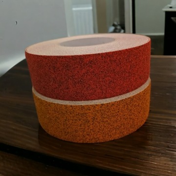 ЛЕНТА ПРЕМИУМ ПРОТИВОСКОЛЬЗЯЩАЯ 50мм 18м предупреждающая оранжевая