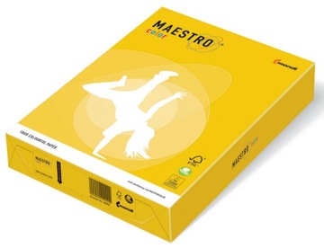 Papier ksero A4 80g kolor musztardowy IG50