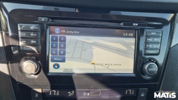 Nissan X-Trail III Terenowy 1.6 DIG-T 163KM 2017 Nissan X-Trail 1.6T 163KM manual kamery 360 panorama climatronic el klapa, zdjęcie 9