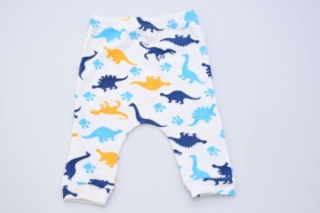 КОМПЛЕКТ ДЕТСКИХ БРЮКИ, ШАПКА ДИНО, размер 68