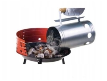 Дымоход для розжига гриля УГОЛЬНЫМИ БРИКЕТАМИ, розжиг из нержавеющей стали.