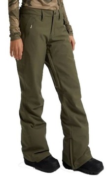 Burton Society Spodnie snowboardowe damskie zielone XXS