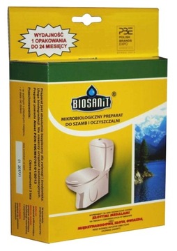 Biosanit bakterie do szamb oczyszczalni 500g