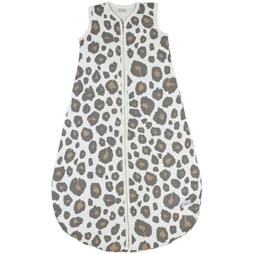 Meyco Baby Panter okrągły śpiworek niemowlęcy z podszewką - neutral - 98cm