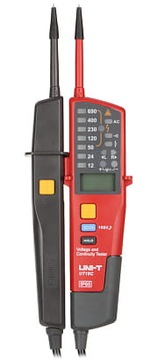 ИНДИКАТОР НАПРЯЖЕНИЯ И ПОСЛЕДОВАТЕЛЬНОСТИ ФАЗ UT-18C UNI-T