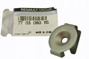 SPINKA ZACZEP OSŁONY TERMICZNEJ WYDECHU RENAULT DACIA 7703080115 ORYGINAŁ
