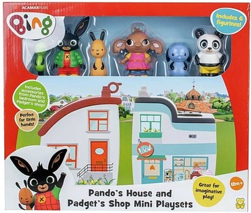 KRÓLIK BING FLOP SULA PANDO DOMEK SKLEP 6 FIGUREK