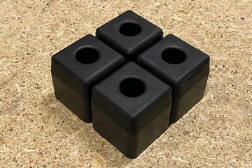 РЕЗИНОВЫЙ БАМПЕР 100х100х100мм БАМПЕР КУБ БАМПЕР + рекламный гаджет