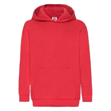 BLUZA DZIECIĘCA KANGURKA HOODED FRUIT RED 164