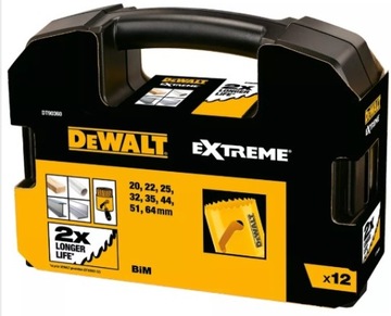 DEWALT OTWORNICA ZESTAW 12cz. BIMETAL UNIWERSALNE