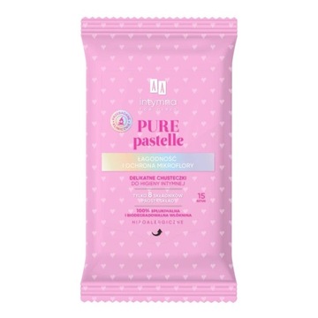 AA Intymna Pure Pastelle Delikatne Chusteczki