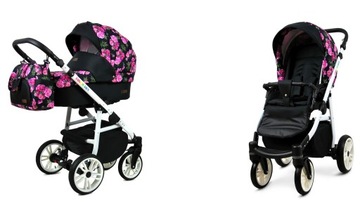 Wózek dziecięcy głęboki spacerowy BabyLux COLORLUX