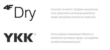 4F Женская толстовка для тренировок, ДЫХАТЕЛЬНАЯ BLDF350 > S