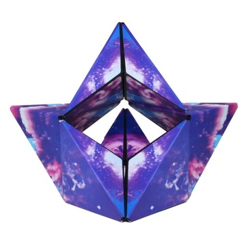 MoYu Magnetic Folding Cube Transparent Purple