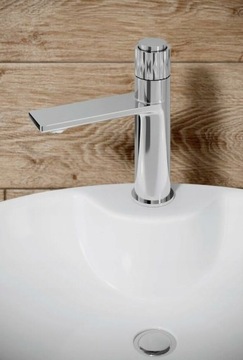 VALVEX DECOR Bateria prysznicowa + umywalkowa CLICK ON + DESZCZOWNICA chrom