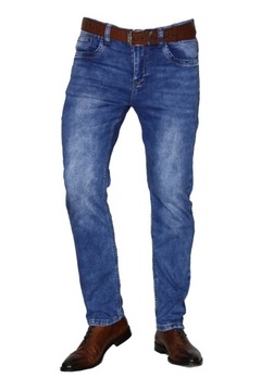 SPODNIE MĘSKIE JEANS (długie) W40 L36 PAS 106-108