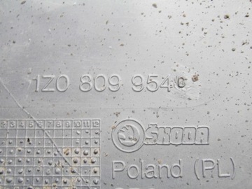 PODBĚH 1Z0809954C SKODA OCTAVIA II 1Z FACELIFT PRAVÉ PŘEDNÍ ORIGINÁLNÍ
