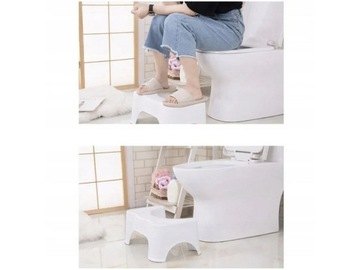 ПОДСТАВКА ДЛЯ ТУАЛЕТА ВАННАЯ, БЕЛАЯ, ДЛЯ ПОДНОЖКИ ДЛЯ ТУАЛЕТА