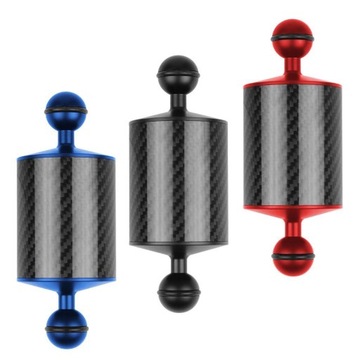 3D-голова Шаровая головка из углеродного волокна, кронштейн для лампы