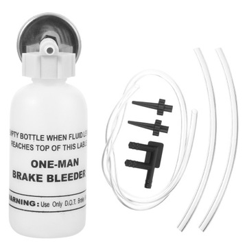 КОМПЛЕКТ ДЛЯ ПРОКАЧКИ ТОРМОЗОВ БУТЫЛКА ДЛЯ ПРОКАЧКИ АВТОМОБИЛЯ