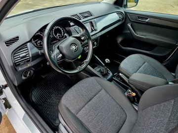 Skoda Fabia III Kombi Facelifting 1.0 TSI 95KM 2021 Skoda Fabia 1,0 panorama serwis ASO, bezwypadkowy, zdjęcie 21