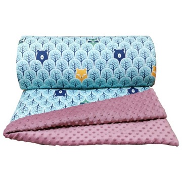 Одеяло на кровать PLED MINKY 140х200 СМ УЗОРЫ