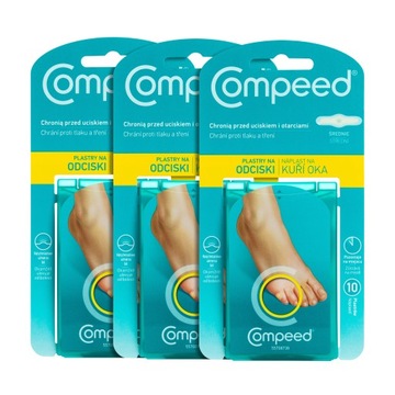 COMPEED plastry na odciski palce 10 szt x3