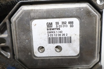 JEDNOTKA MOTORU OPEL VECTRA C 1.8