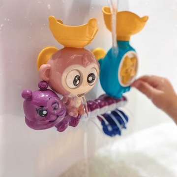 WOOPIE BABY Игрушка для ванны с водой Обезьяна + чашка
