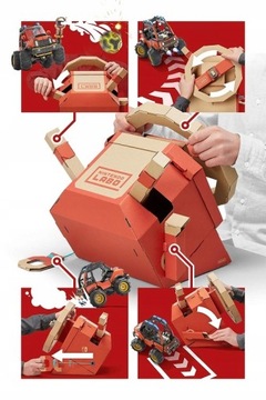 Комплект Nintendo Labo Vehicle + игра Toy-Con 03 = 3 игры = УНИКАЛЬНОСТЬ