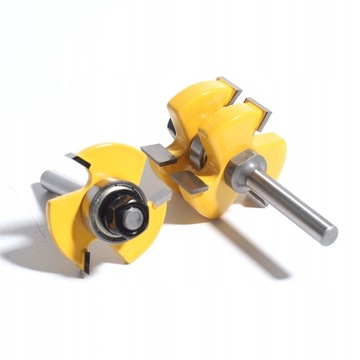 Набор пазов, шпунтов и пазов, фреза по дереву 8мм.