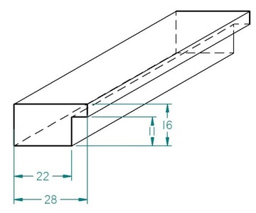 Рамка для фото Пандора 15х21 серая с золотом