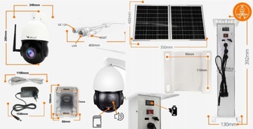 Orllo Z18 SIM -камера Внешняя+Панель+64 ГБ карта+источник питания