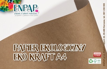 PAPIER EKOLOGICZNY EKO KRAFT 100G 20ARK