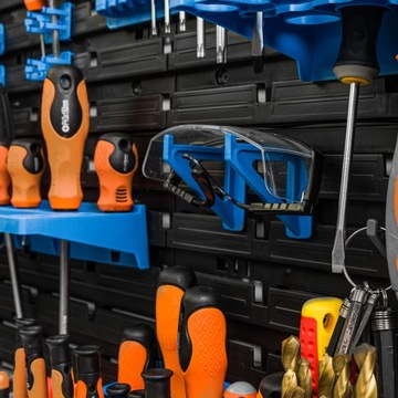 Tablica warsztat narzędzia 115,8x78cm uchwyty