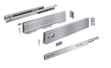 Hettich szuflada InnoTech Atira, 470/70mm srebrna