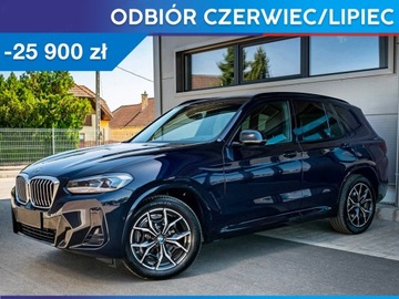 BMW X3 G01 SUV Facelifting 2.0 20d 190KM 2024 BMW X3 2.0 (190KM) M Sport | Tempomat aktywny