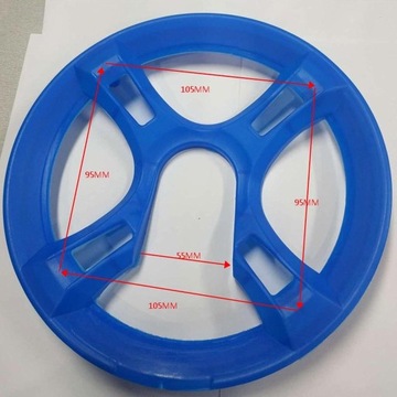 Защита шатуна велосипеда Протектор коричневый