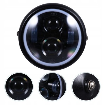 Велосипедная фара Мотоцикл Круглая светодиодная