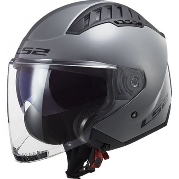KASK MOTOCYKLOWY OTWARTY LS2 OF600 COPTER II NARDO GREY XL