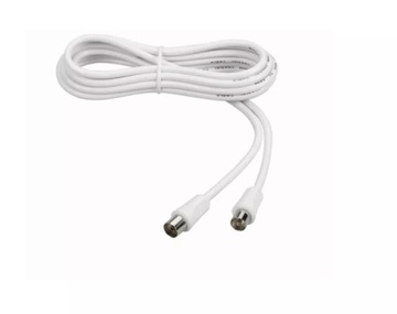 KABEL ANTENOWY RTV RF M/F 2XEKRAN BIAŁY 3M THOMSON