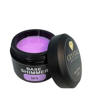 Baza Hybrydowa Kamuflująca CRYSTAL PROFESSIONAL Base Shimmer #5 30ml
