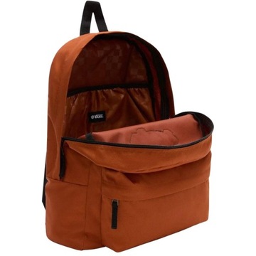 Молодежный спортивный рюкзак VANS WM Realm Backpa, коричневая школьная сумка